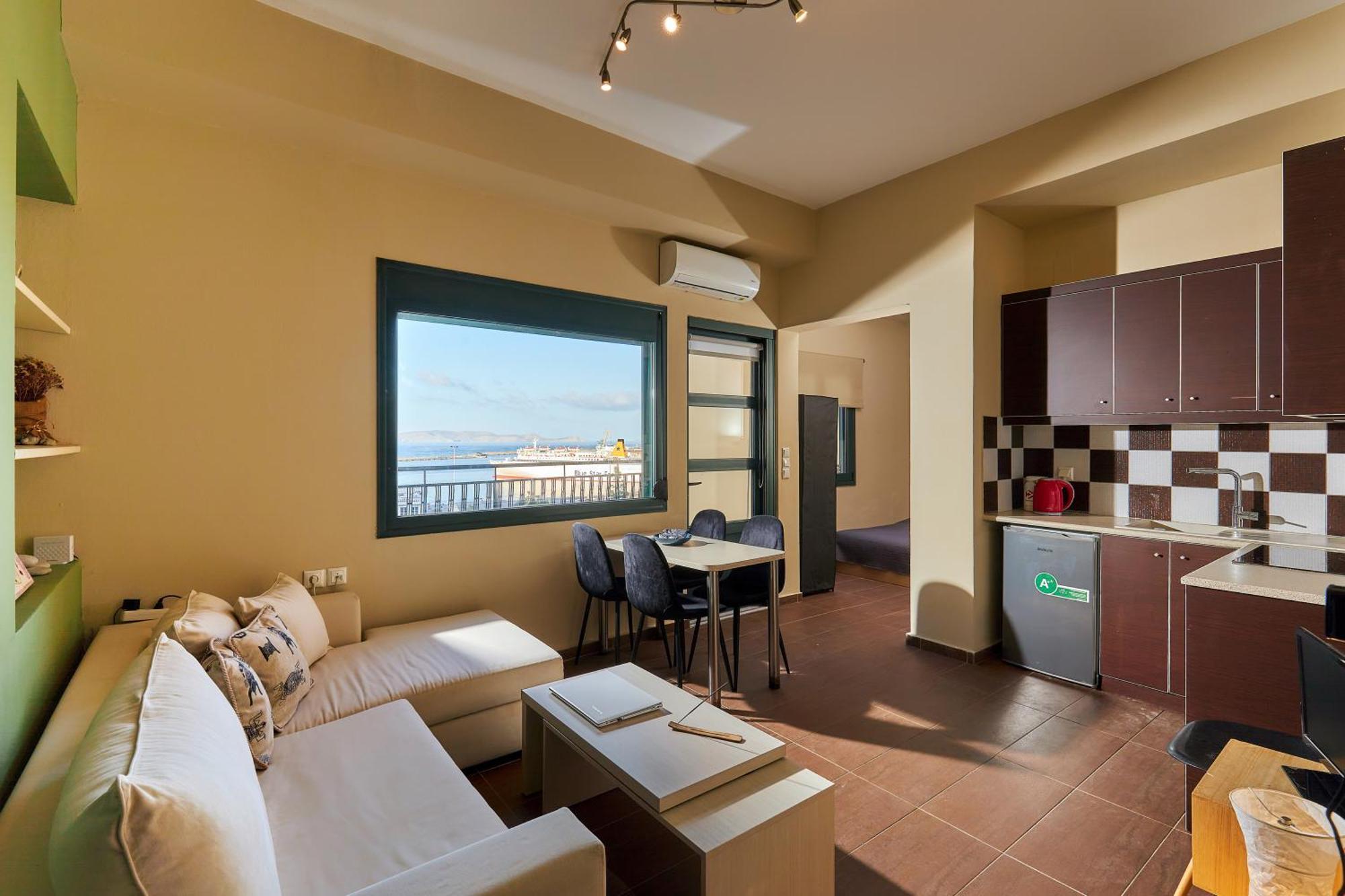 City Center Penthouse With Sea View Heraklion  Luaran gambar